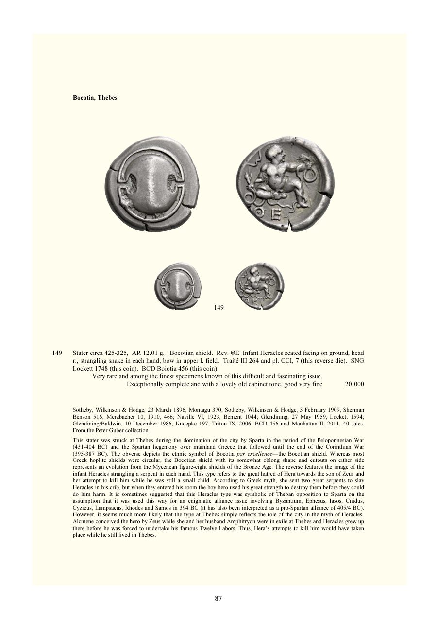 Numismatica Ars Classica Auction 124 (2021) page 89