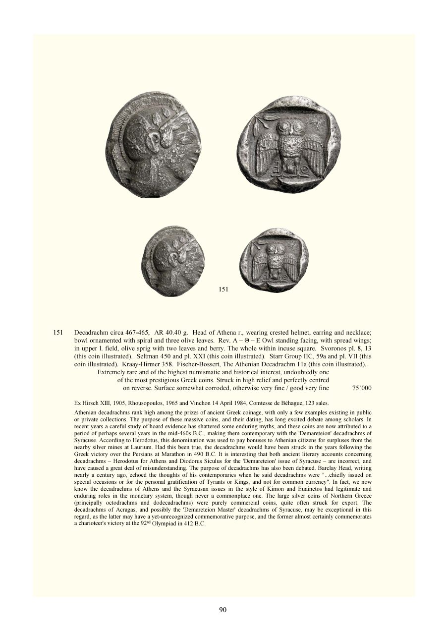 Numismatica Ars Classica Auction 124 (2021) page 92