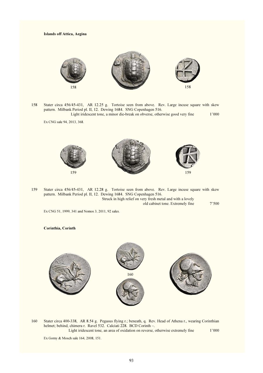 Numismatica Ars Classica Auction 124 (2021) page 95