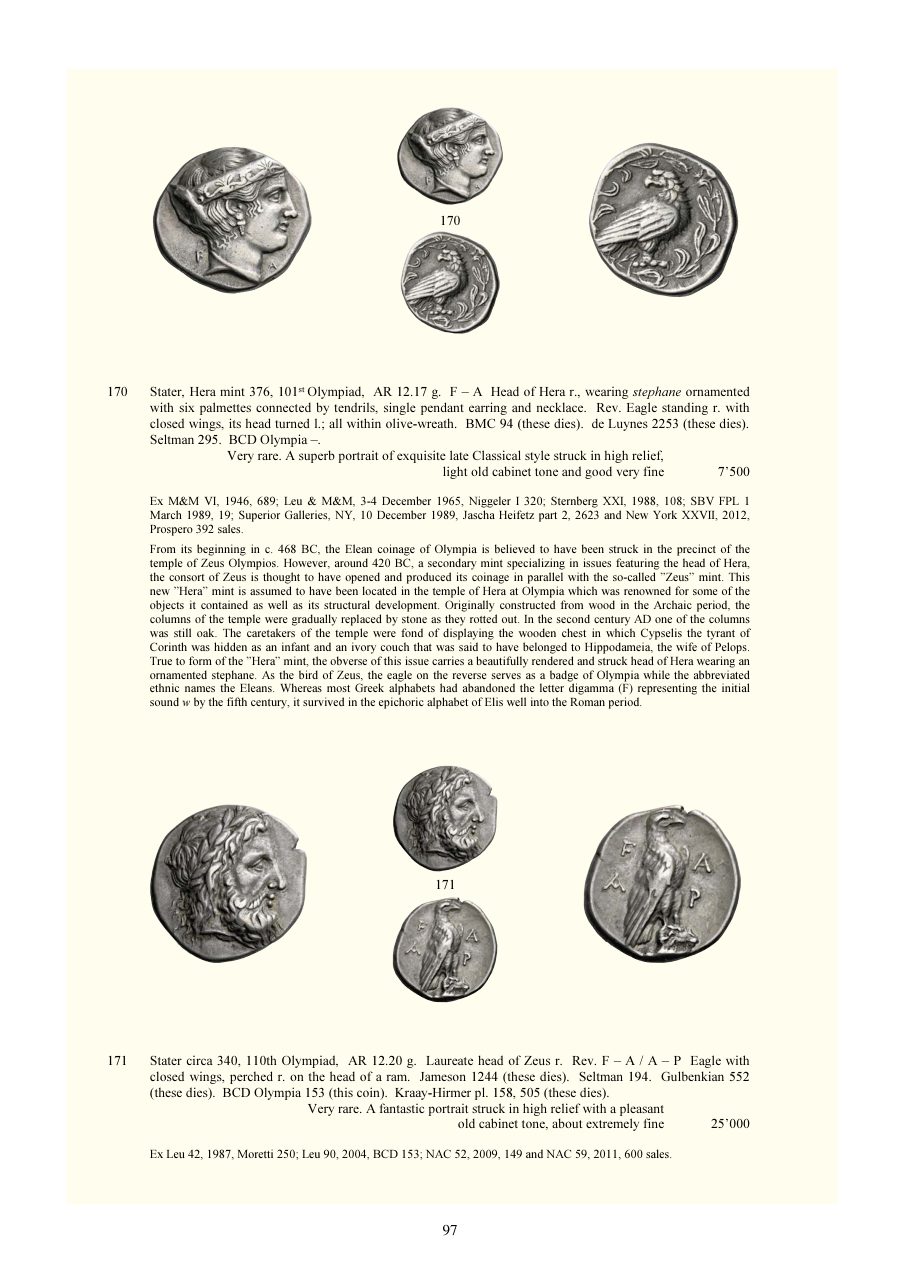 Numismatica Ars Classica Auction 124 (2021) page 99