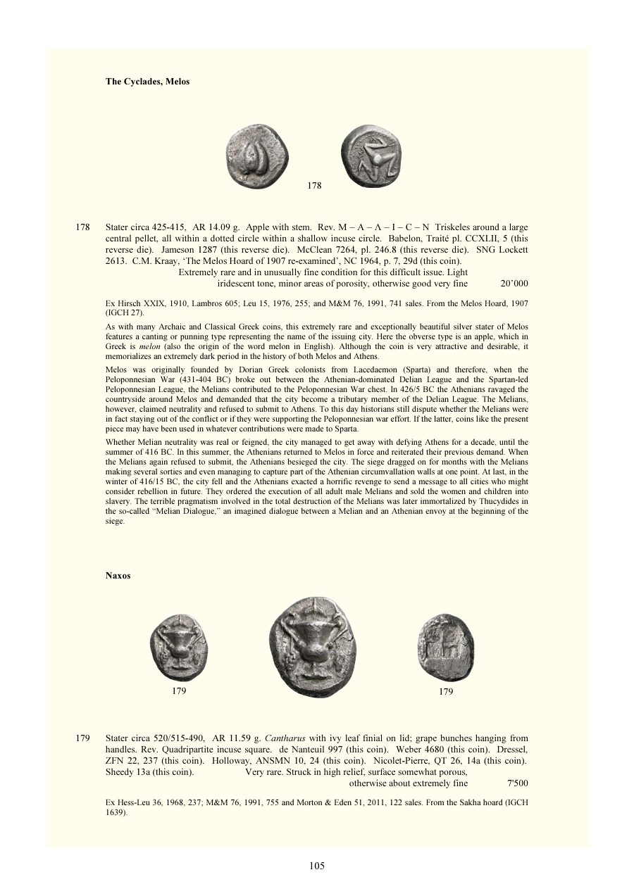 Numismatica Ars Classica Auction 124 (2021) page 107
