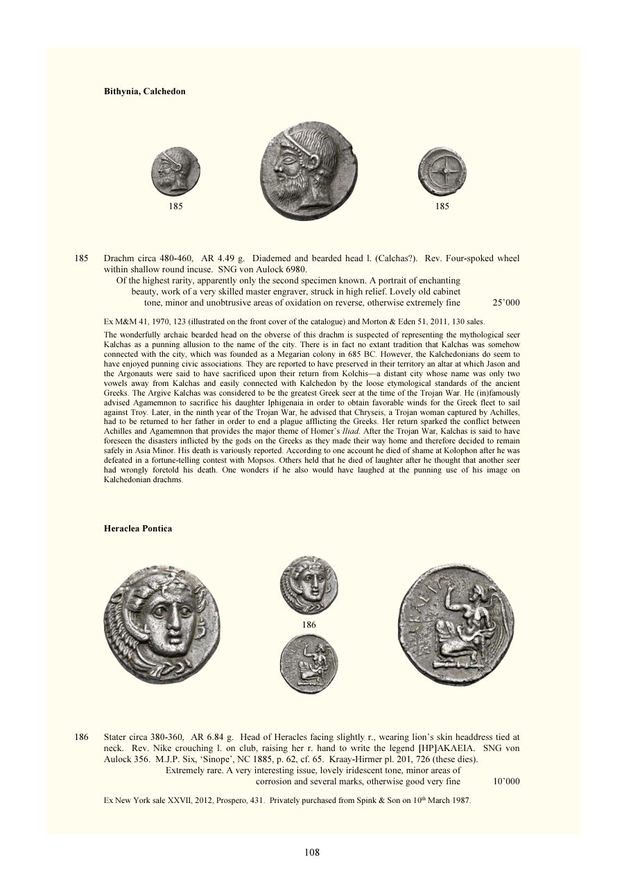 Numismatica Ars Classica Auction 124 (2021) page 110