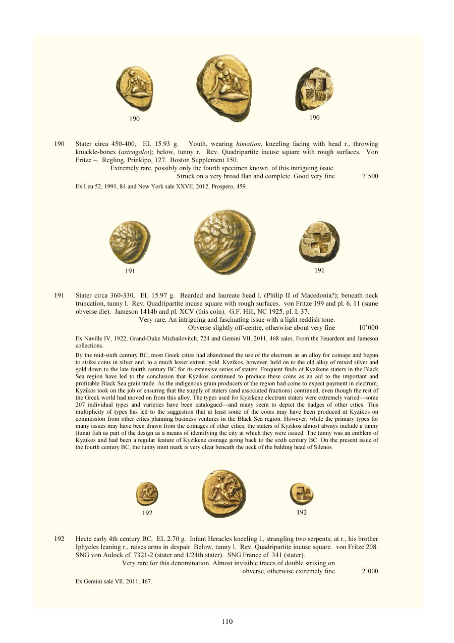 Numismatica Ars Classica Auction 124 (2021) page 112