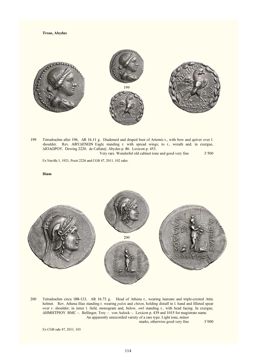 Numismatica Ars Classica Auction 124 (2021) page 116