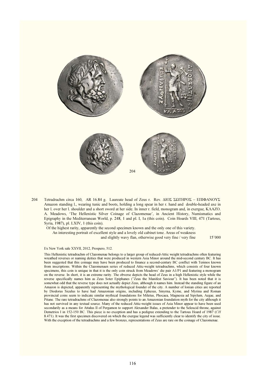 Numismatica Ars Classica Auction 124 (2021) page 118