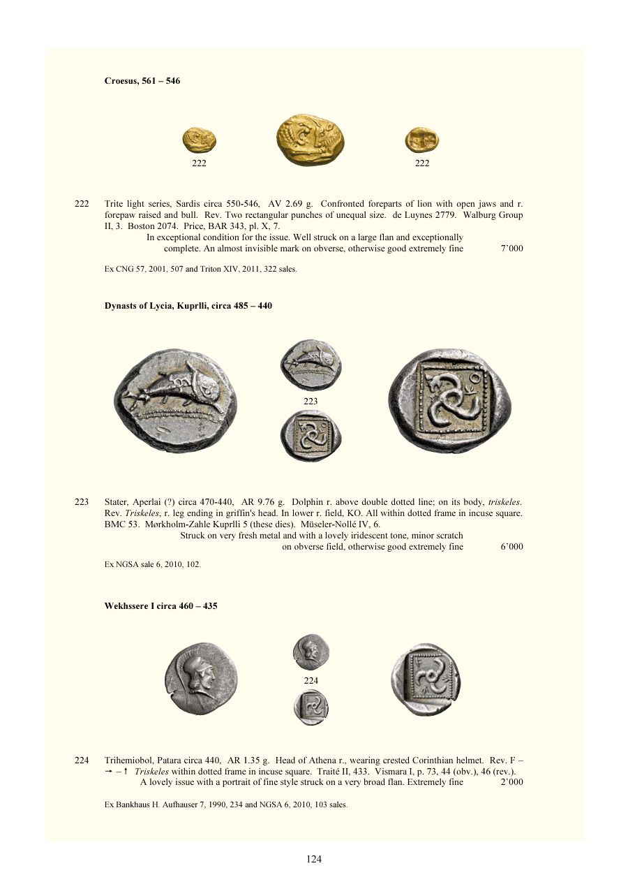 Numismatica Ars Classica Auction 124 (2021) page 126