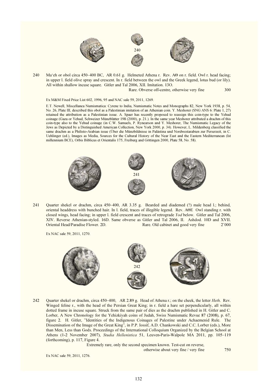 Numismatica Ars Classica Auction 124 (2021) page 134
