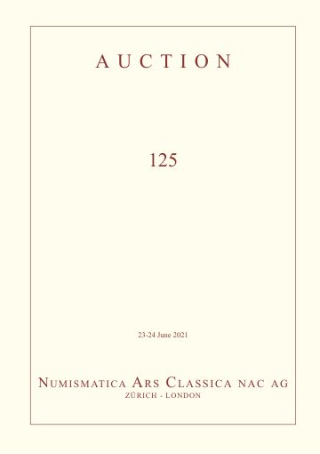 Numismatica Ars Classica Auction 125 (2021) cover