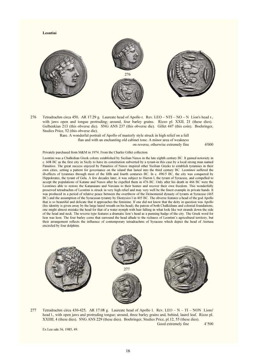 Numismatica Ars Classica Auction 125 (2021) page 18