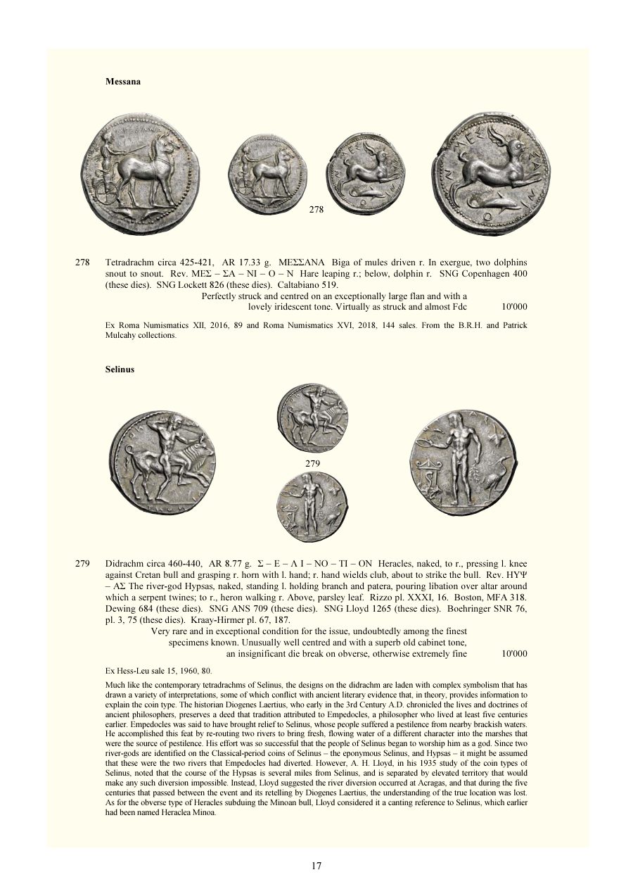 Numismatica Ars Classica Auction 125 (2021) page 19