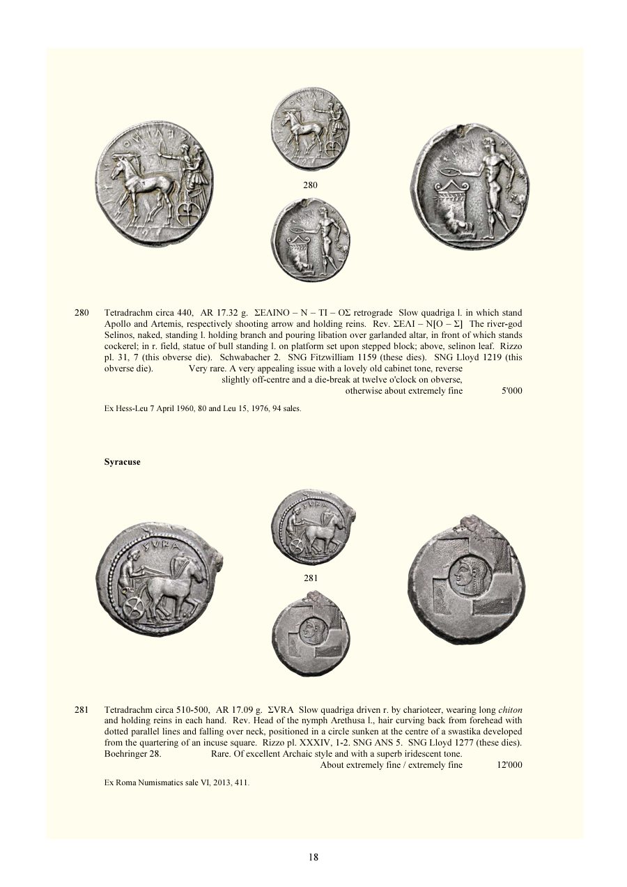 Numismatica Ars Classica Auction 125 (2021) page 20