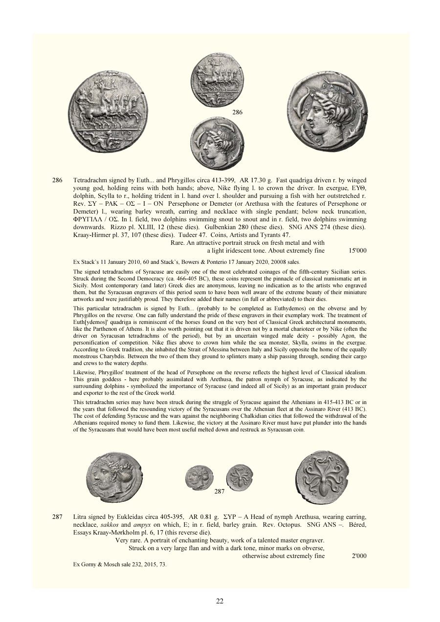 Numismatica Ars Classica Auction 125 (2021) page 24