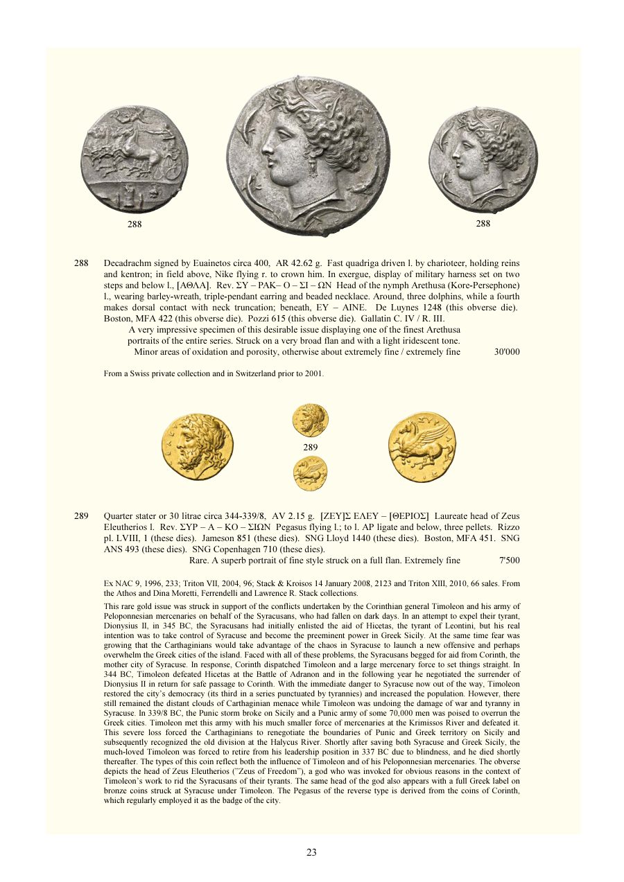 Numismatica Ars Classica Auction 125 (2021) page 25