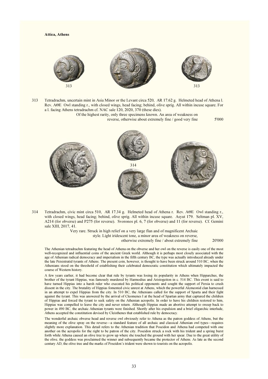 Numismatica Ars Classica Auction 125 (2021) page 35