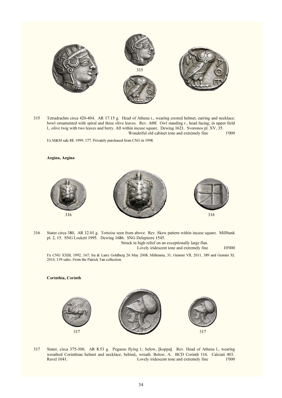 Numismatica Ars Classica Auction 125 (2021) page 36