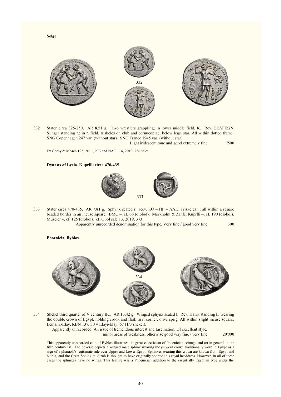 Numismatica Ars Classica Auction 125 (2021) page 42