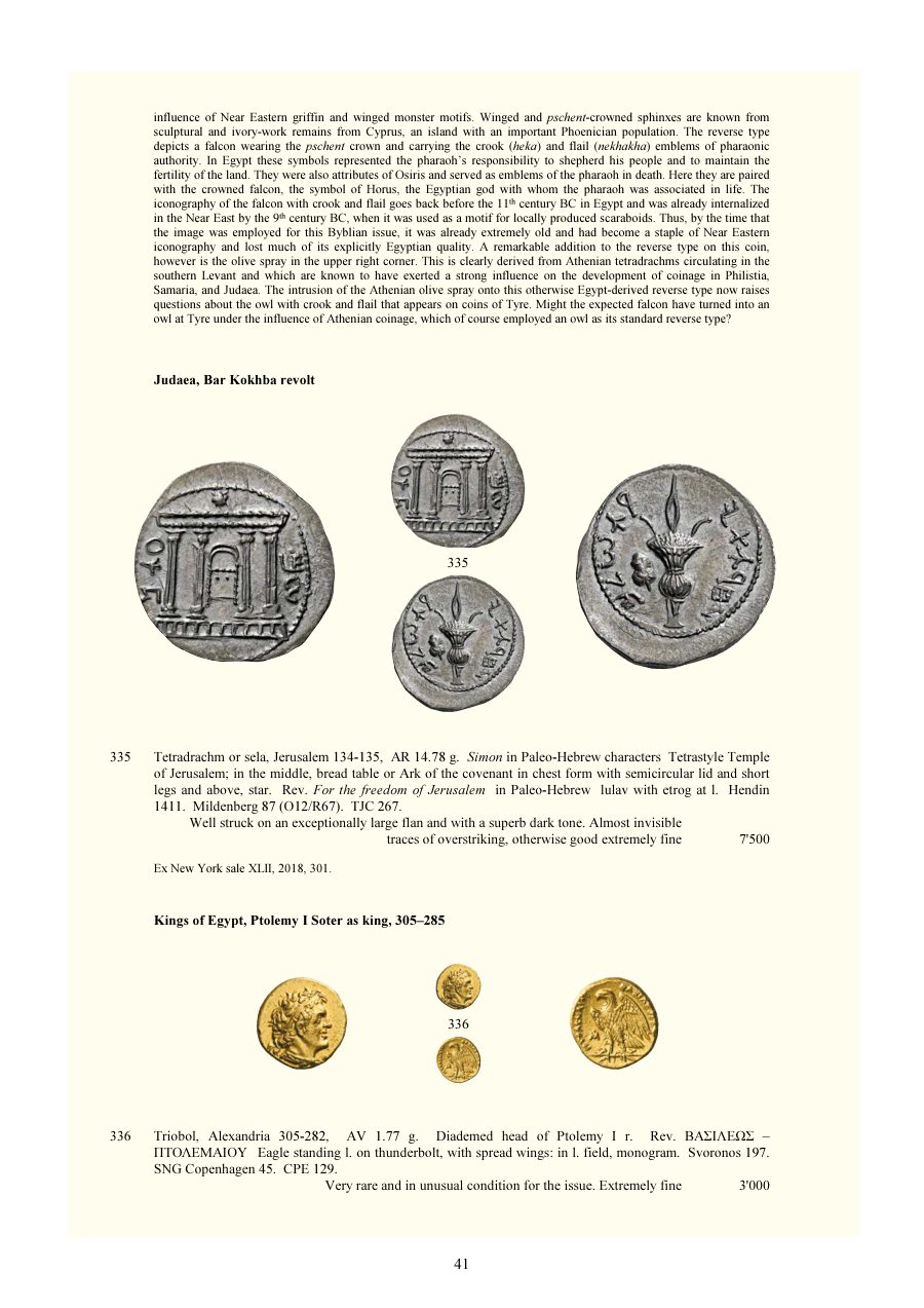 Numismatica Ars Classica Auction 125 (2021) page 43