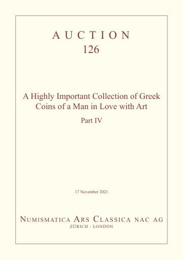 Numismatica Ars Classica Auction 126 (2021) cover