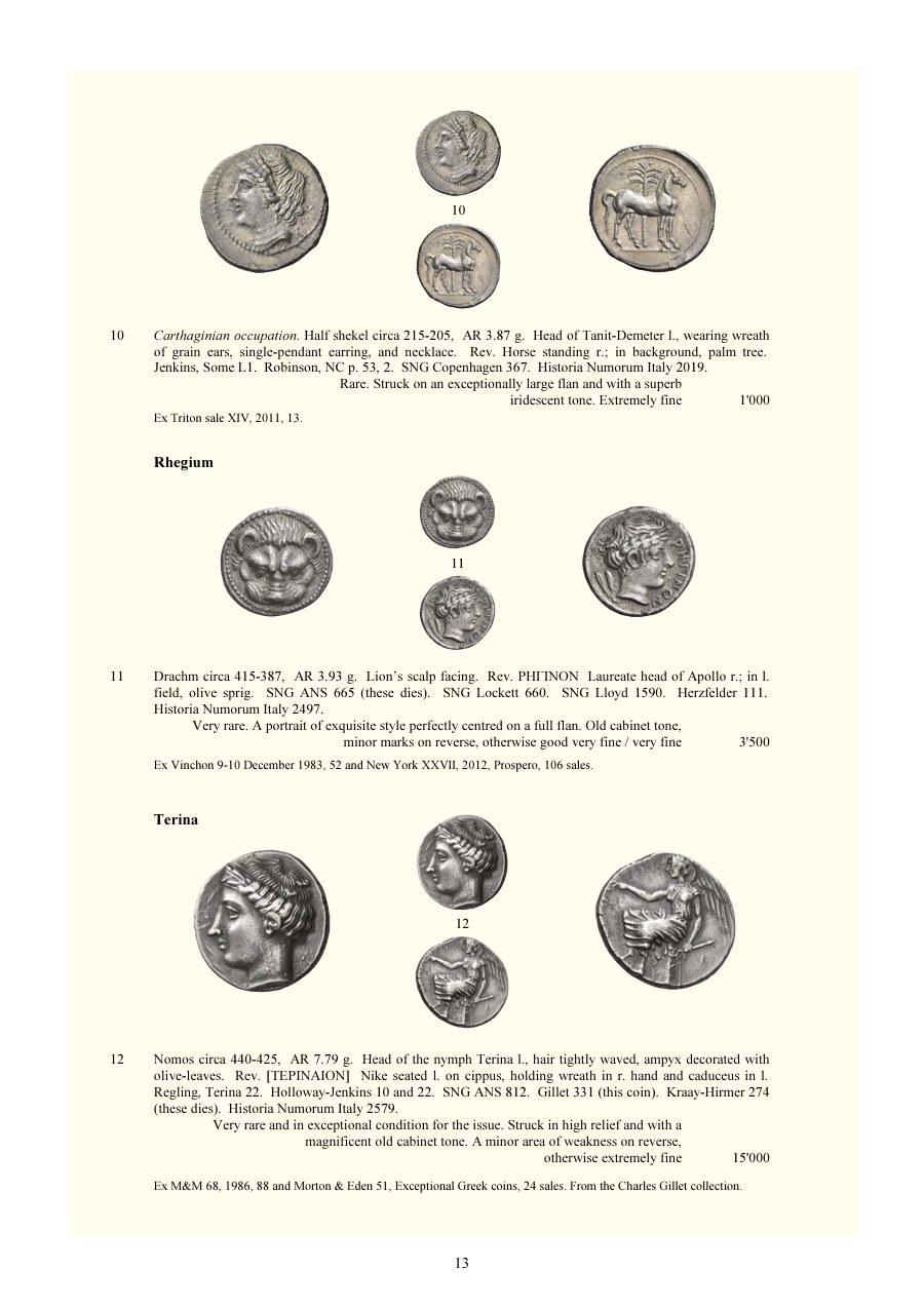 Numismatica Ars Classica Auction 126 (2021) page 15