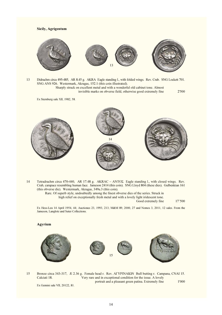 Numismatica Ars Classica Auction 126 (2021) page 16
