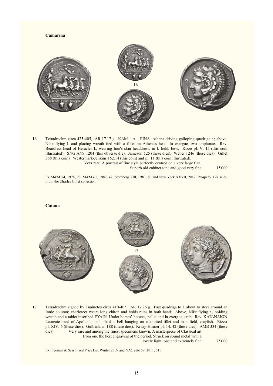 Numismatica Ars Classica Auction 126 (2021) page 17