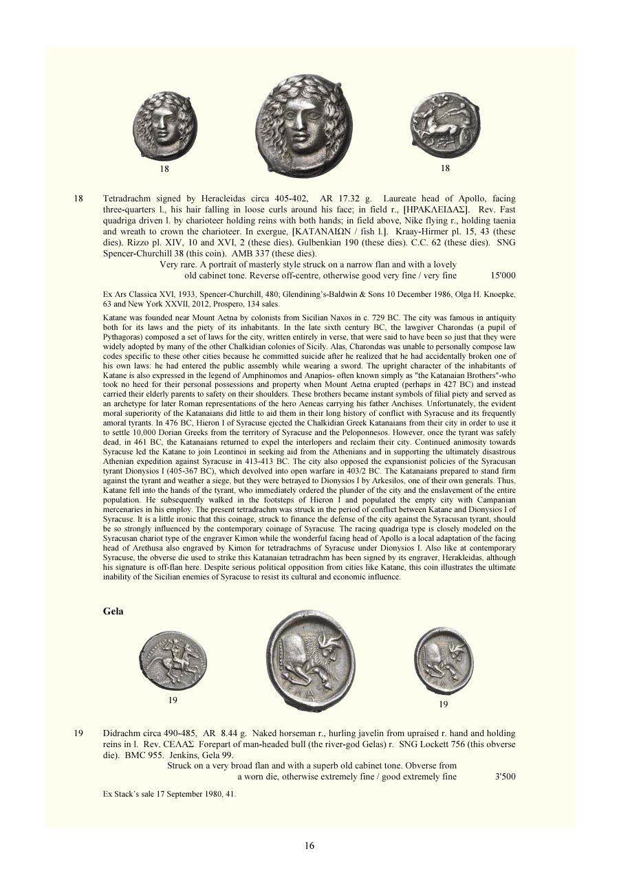 Numismatica Ars Classica Auction 126 (2021) page 18