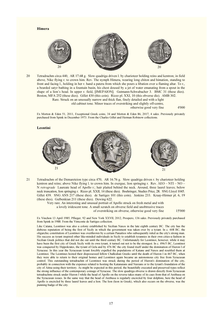 Numismatica Ars Classica Auction 126 (2021) page 19