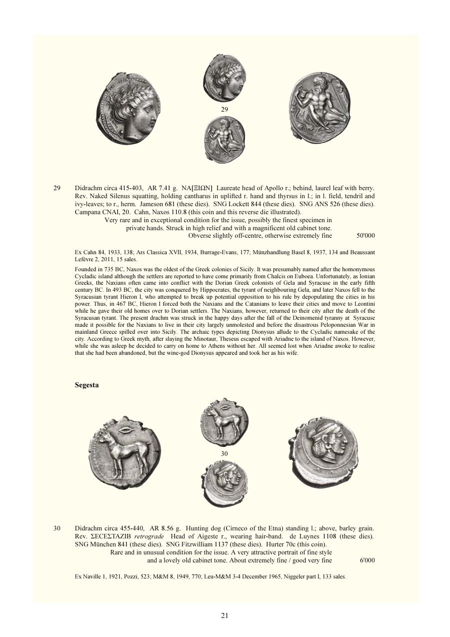 Numismatica Ars Classica Auction 126 (2021) page 23