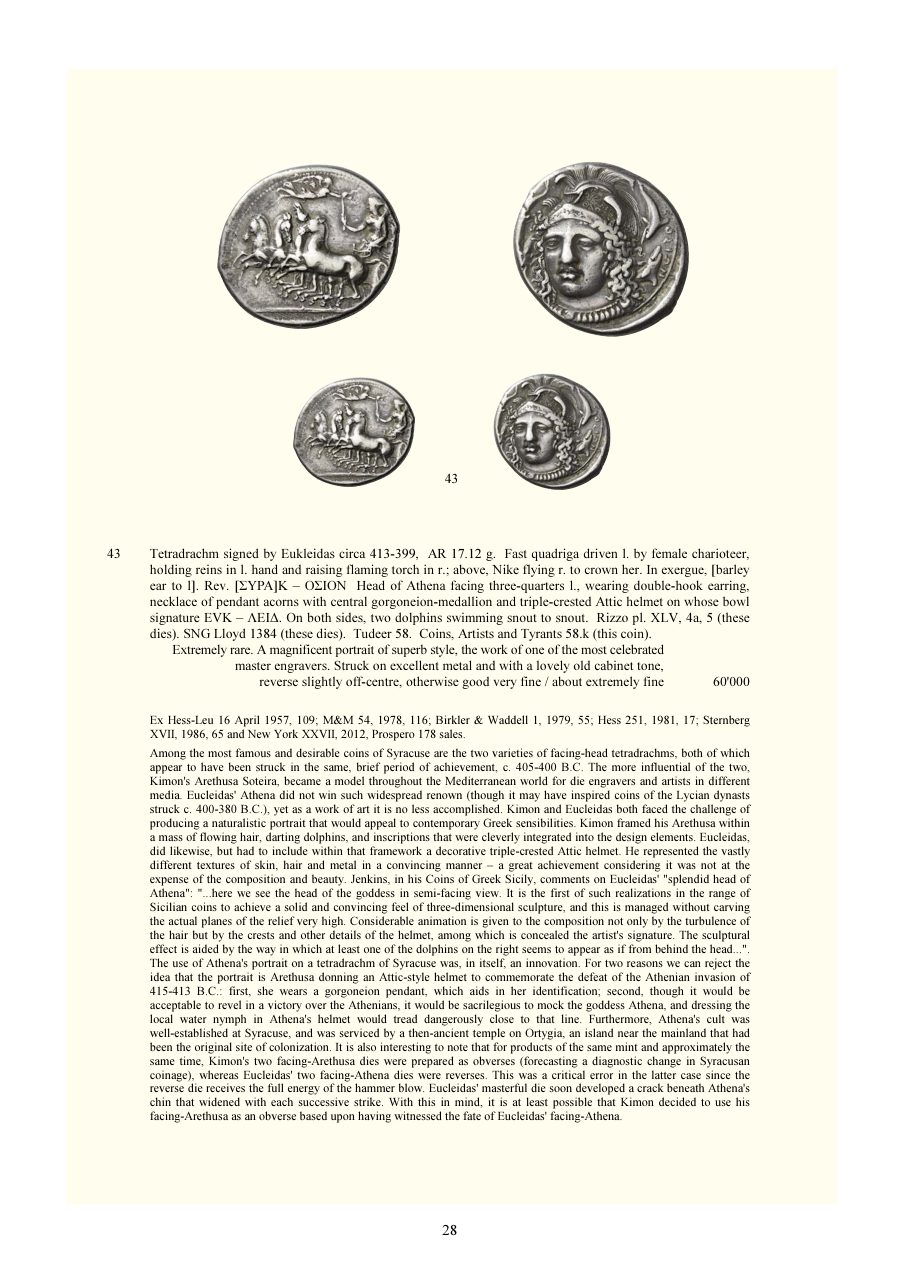 Numismatica Ars Classica Auction 126 (2021) page 30