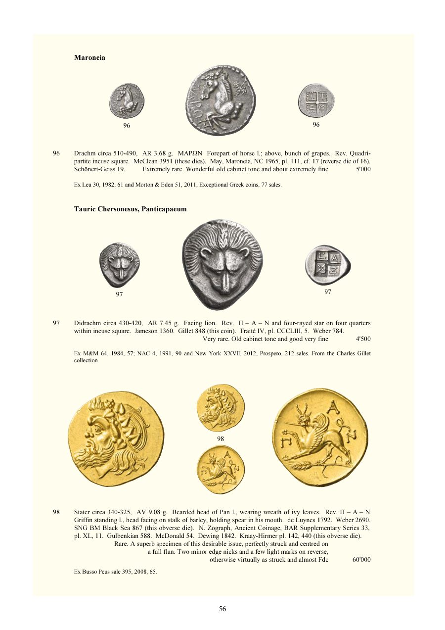 Numismatica Ars Classica Auction 126 (2021) page 58