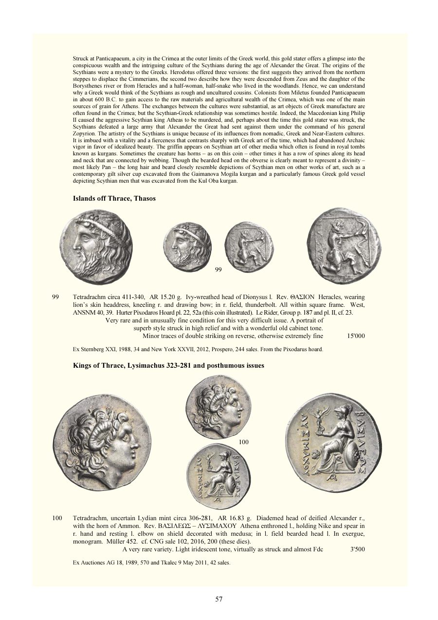 Numismatica Ars Classica Auction 126 (2021) page 59