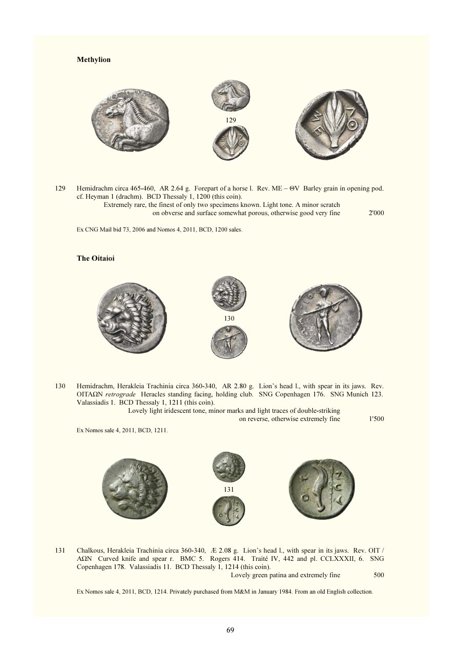 Numismatica Ars Classica Auction 126 (2021) page 71