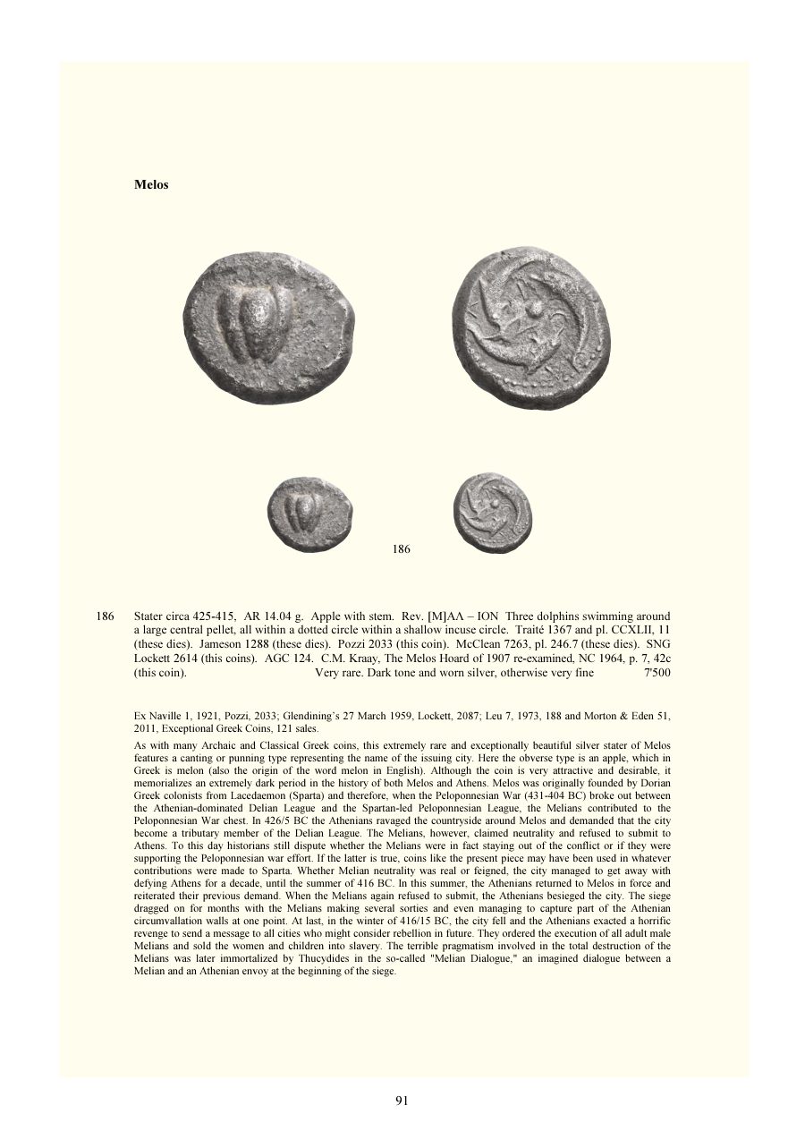 Numismatica Ars Classica Auction 126 (2021) page 93
