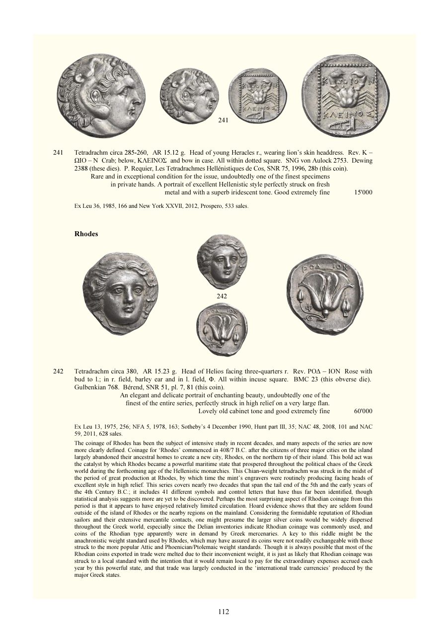 Numismatica Ars Classica Auction 126 (2021) page 114