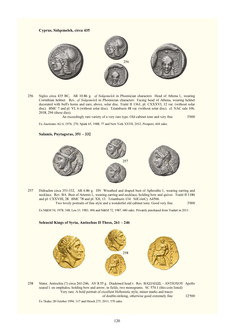 Numismatica Ars Classica Auction 126 (2021) page 122