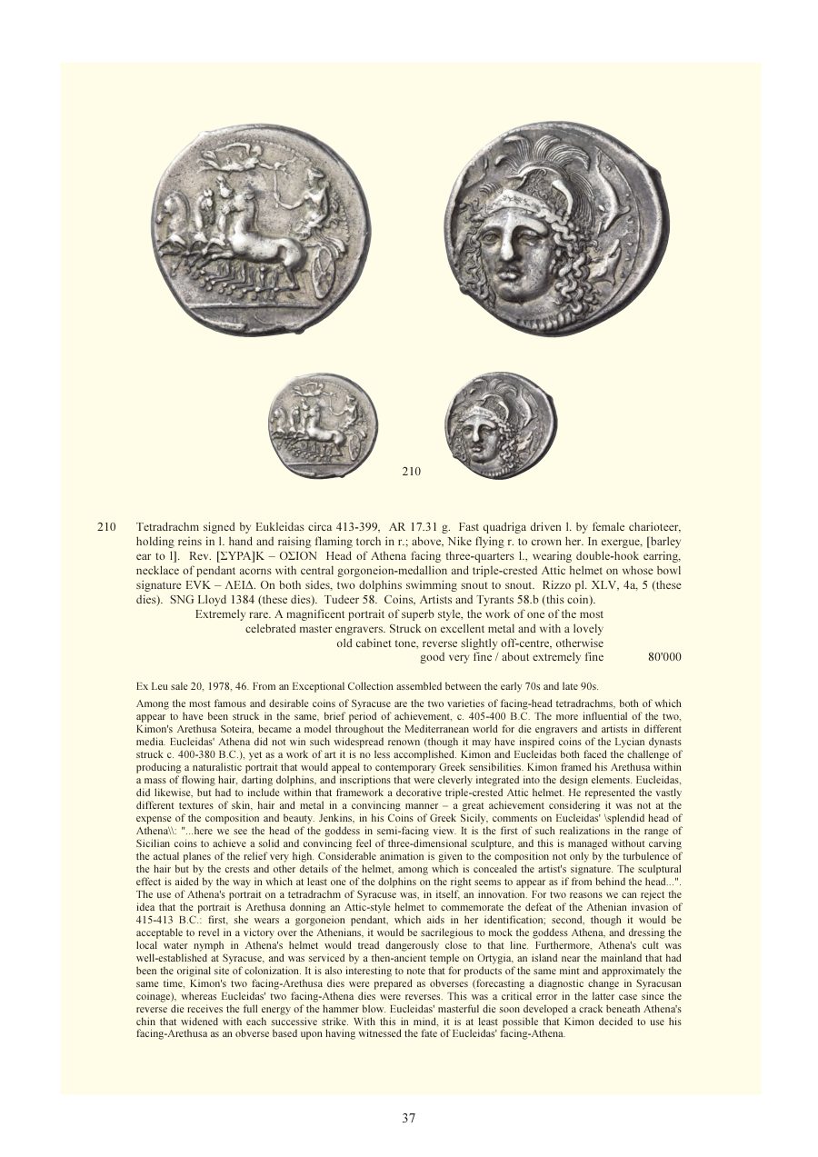 Numismatica Ars Classica Auction 132 (2022) page 39