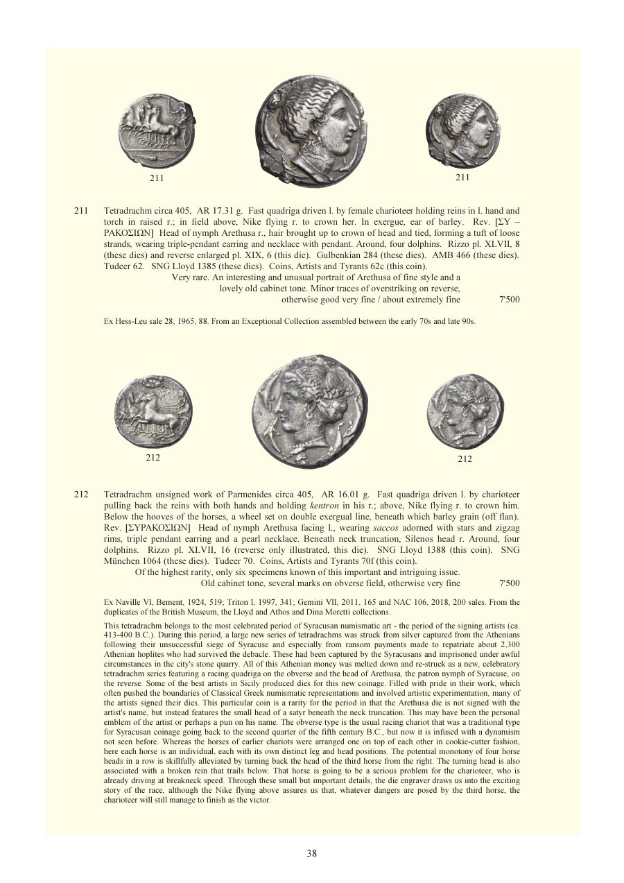 Numismatica Ars Classica Auction 132 (2022) page 40