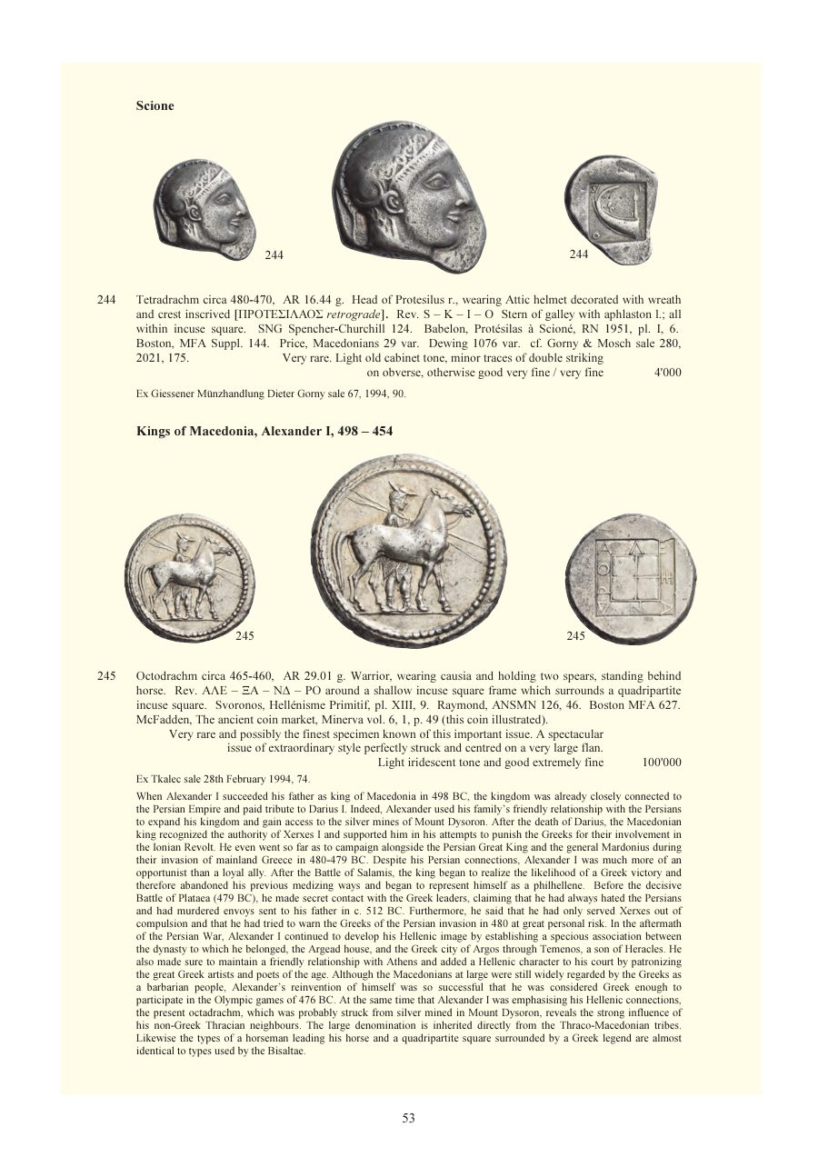 Numismatica Ars Classica Auction 132 (2022) page 55