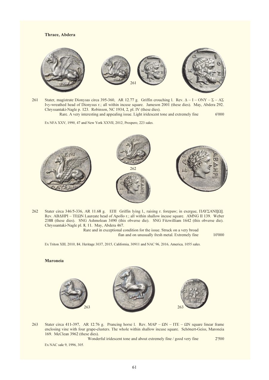 Numismatica Ars Classica Auction 132 (2022) page 63