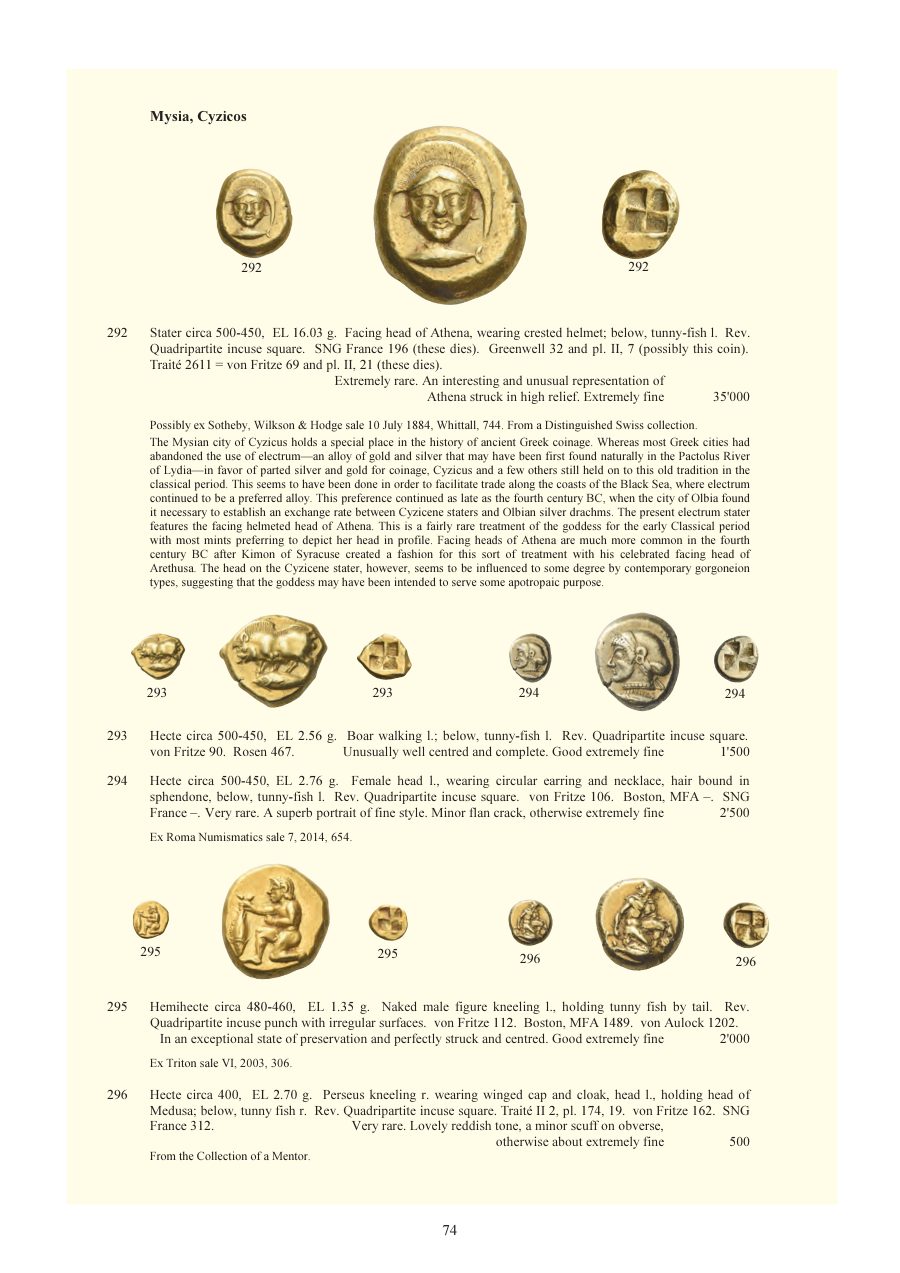 Numismatica Ars Classica Auction 132 (2022) page 76