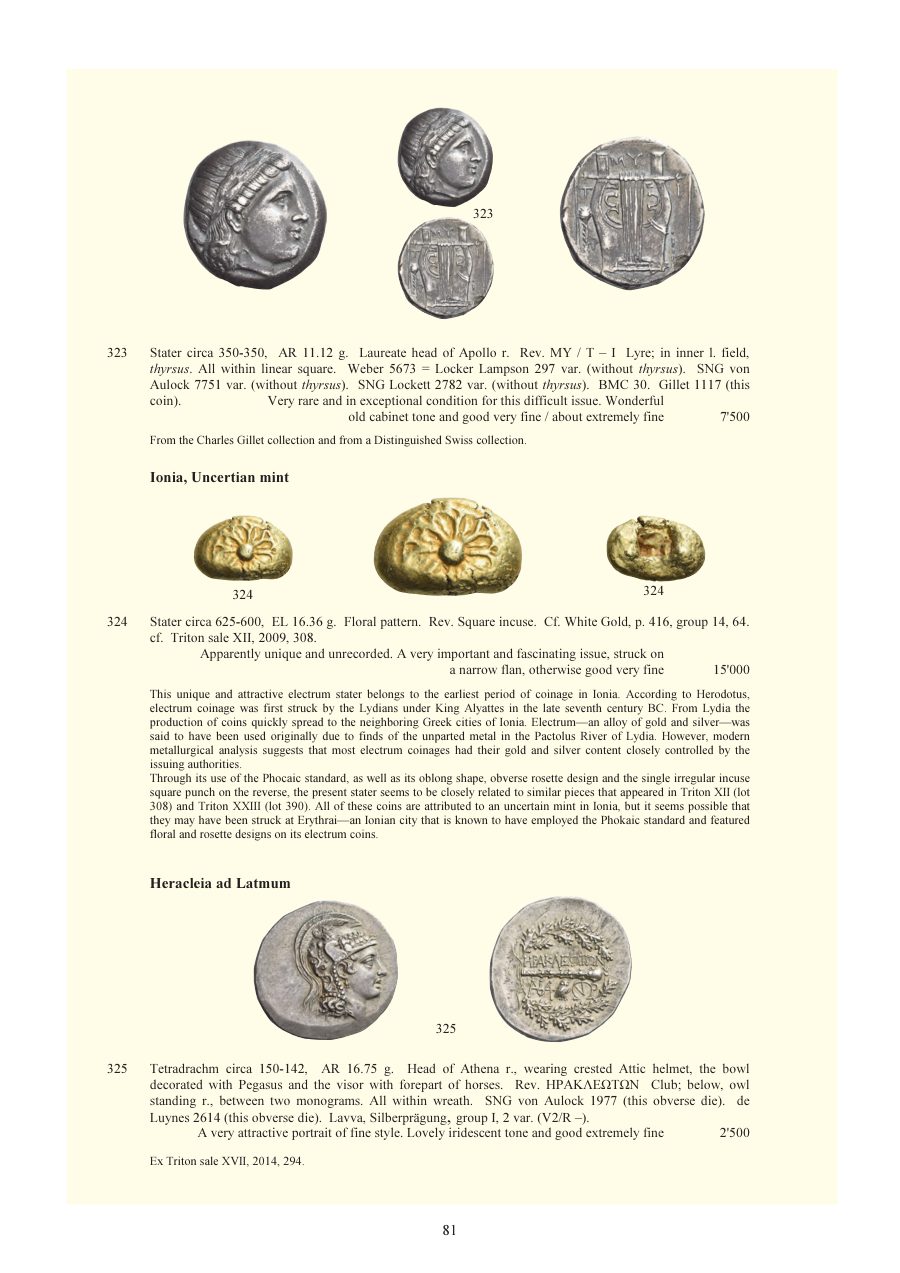 Numismatica Ars Classica Auction 132 (2022) page 83