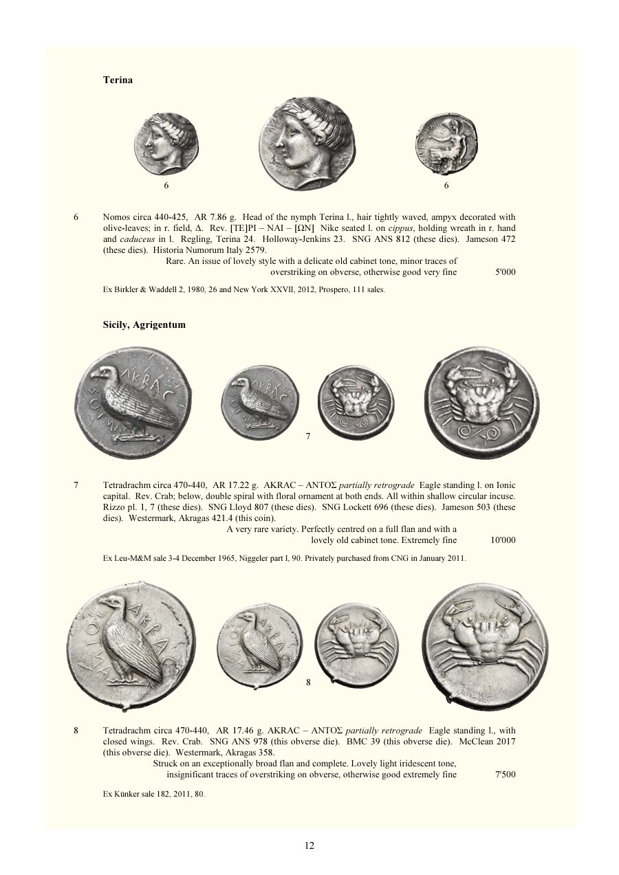 Numismatica Ars Classica Auction 133 (2022) page 14