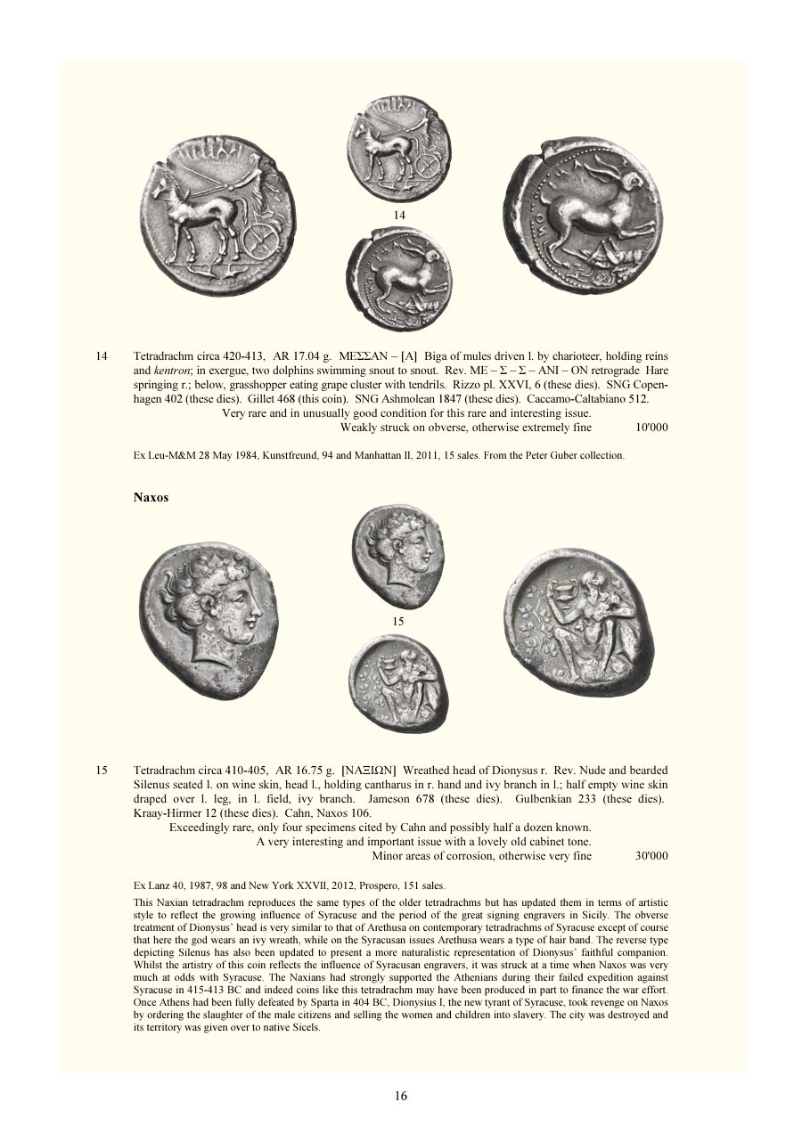 Numismatica Ars Classica Auction 133 (2022) page 18