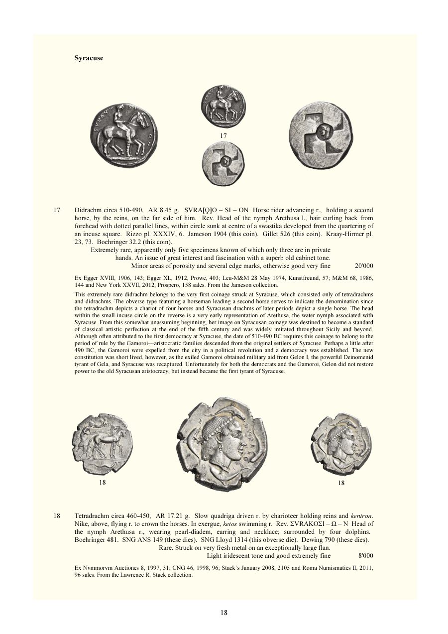 Numismatica Ars Classica Auction 133 (2022) page 20