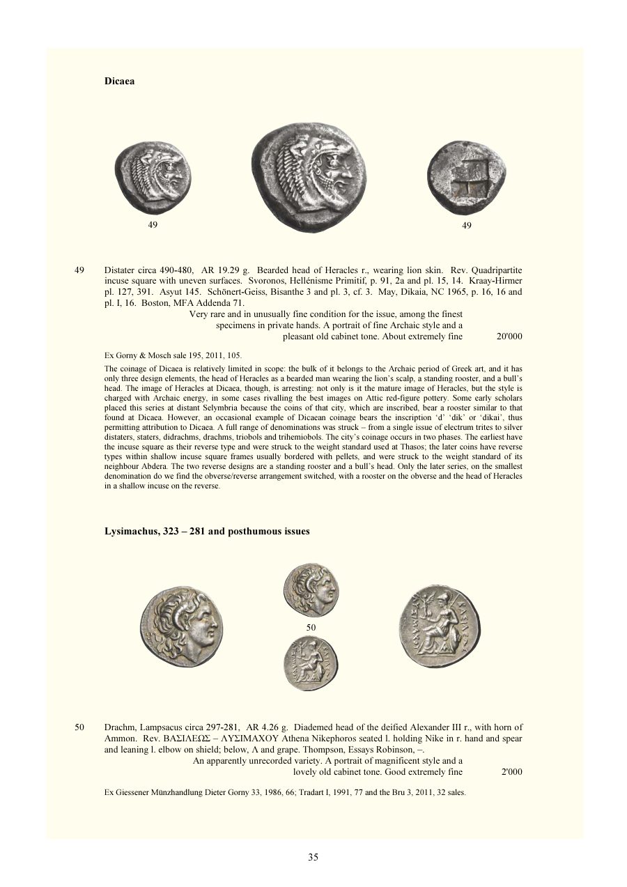 Numismatica Ars Classica Auction 133 (2022) page 37