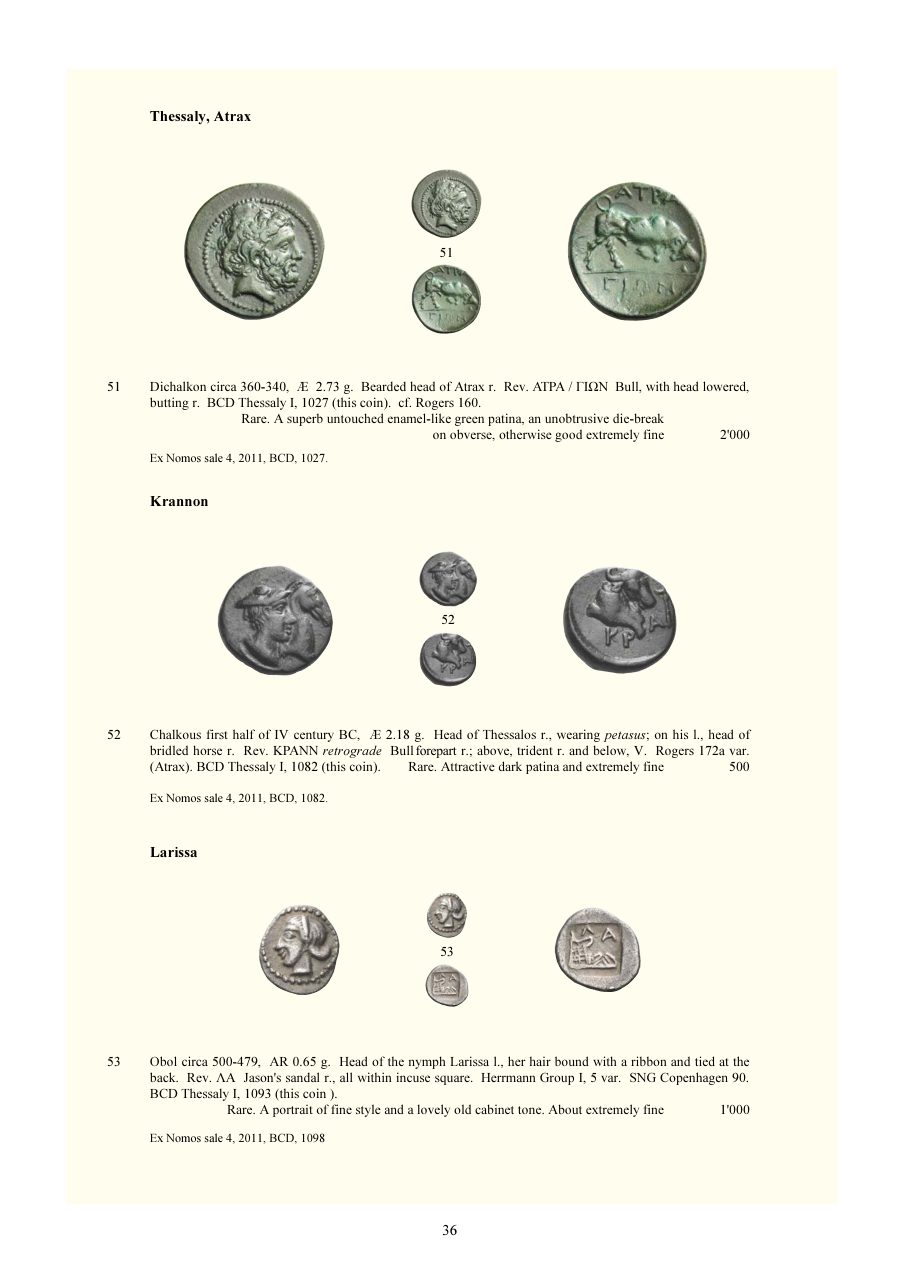 Numismatica Ars Classica Auction 133 (2022) page 38
