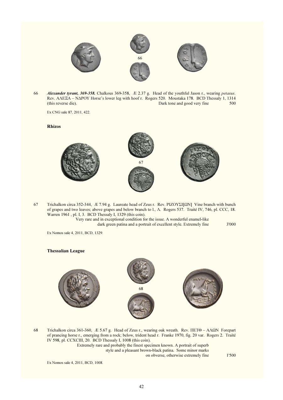Numismatica Ars Classica Auction 133 (2022) page 44
