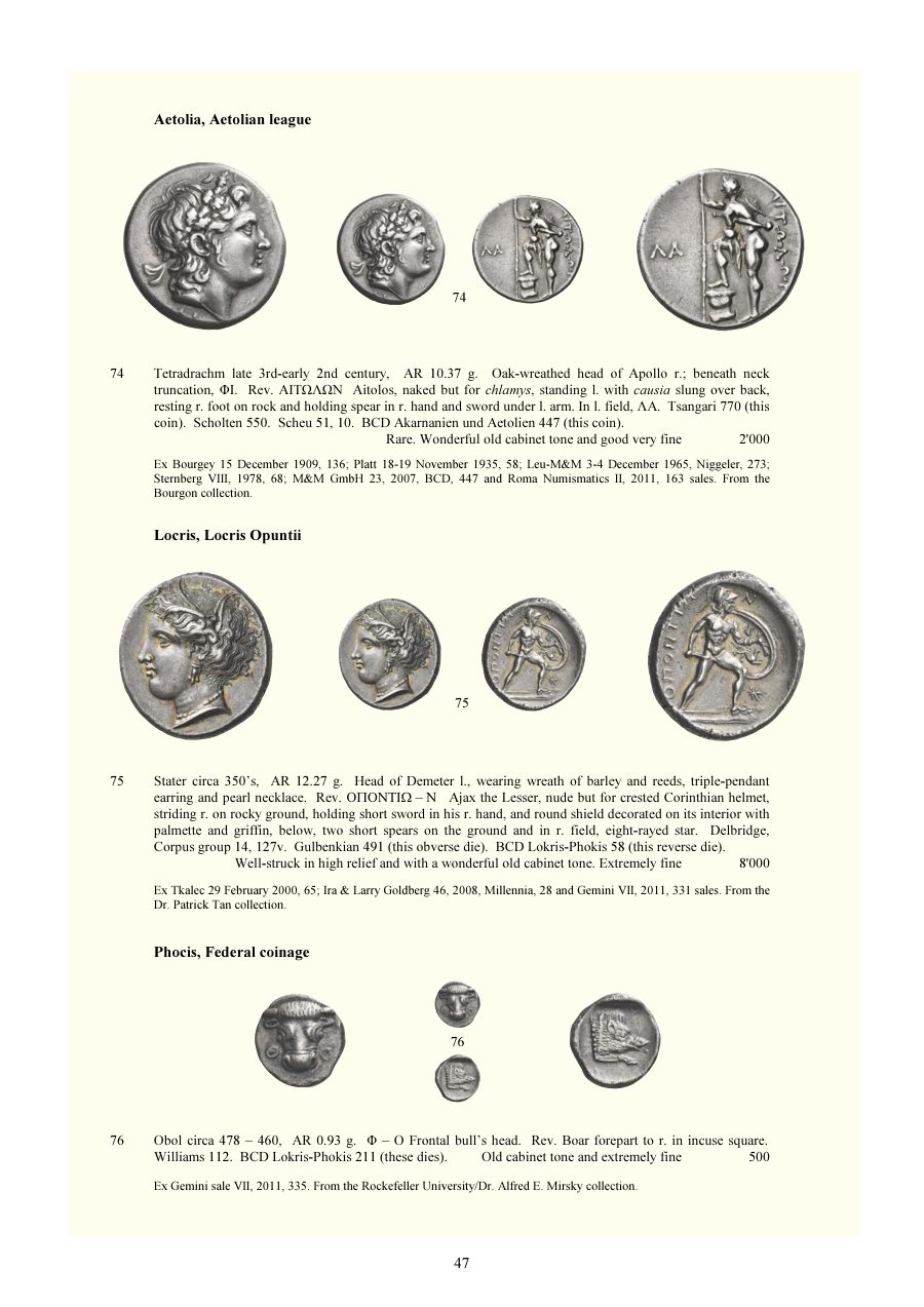 Numismatica Ars Classica Auction 133 (2022) page 49