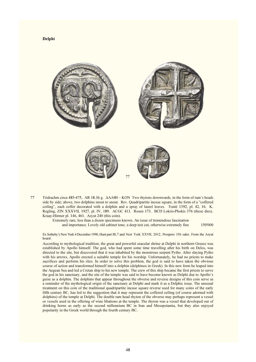Numismatica Ars Classica Auction 133 (2022) page 50