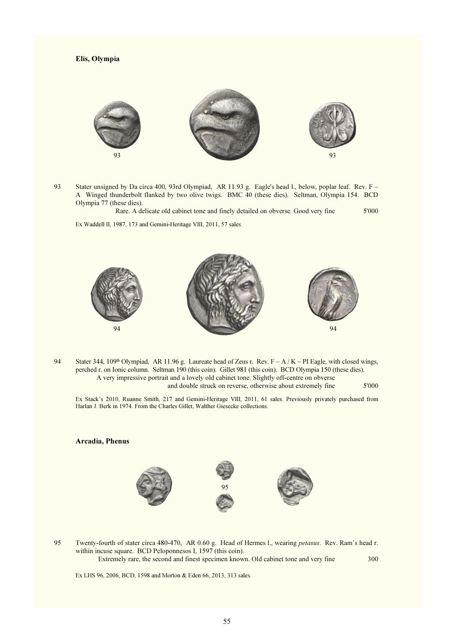 Numismatica Ars Classica Auction 133 (2022) page 57